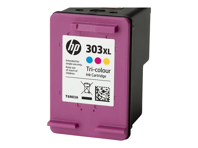 HP 303XL - 10 ml - High Yield - colour (cyan, magenta, yellow) - original - ink cartridge - for ENVY Photo 62XX, Photo 71XX, Photo 78XX, ENVY Inspire 72XX, 79XX