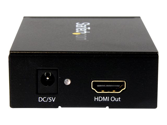StarTech.com SDI to HDMI Converter - 3G SDI to HDMI Adapter with SDI Loop Through Output - SDI to HDMI Audio/Video Adapter - 755ft (230m) (SDI2HD) - Video converter - 3G-SDI - HDMI, 3G-SDI - black