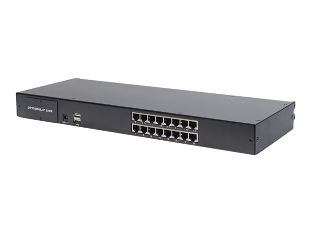 17IN LCD KVM Console 16-Port Cat 5