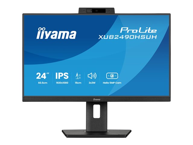 24\"W LCD Business Full HD IPS Windows Hello Webcam