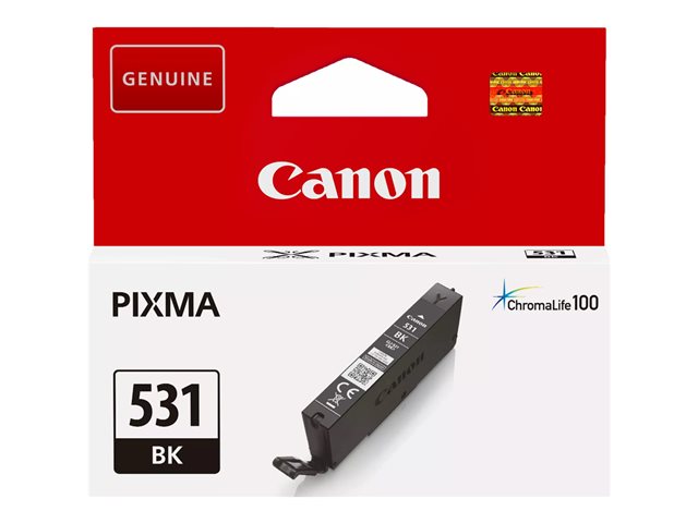 Canon CLI-531 BK - Black - original - ink cartridge - for PIXMA TS8750, TS8751