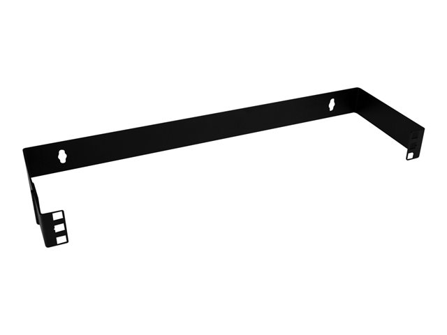 StarTech.com 1U Hinged Wall Mount Patch Panel Bracket - 4 inch Deep - 19\" Patch Panel Swing Rack for Shallow Network Equipment- 17lbs (WALLMOUNTH1) - Wall mount bracket - 1U - 19\" - for P/N: PANEL4524