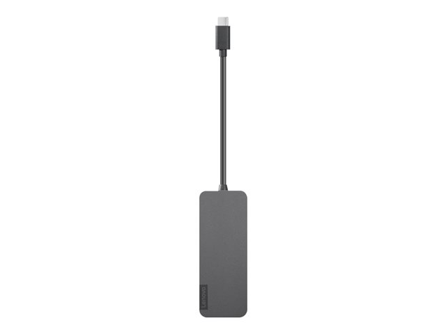 Lenovo USB-C to 4 Port USB-A Hub - Hub - 4 x SuperSpeed USB 3.0 + 1 x USB-C - desktop