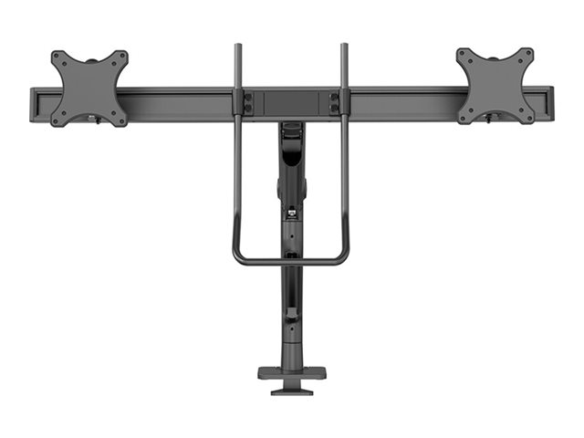 Neomounts DS75S-950BL2 NEXT One - Mounting kit (monitor arm, clamp mounting base, grommet mount) - full-motion - for 2 LCD displays - aluminium - black - screen size: 17\"-32\" - desk-mountable