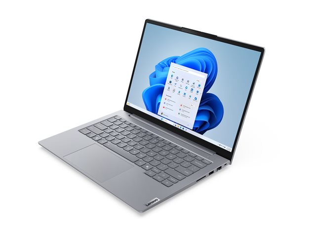 Lenovo ThinkBook 14 G8 IAL 21SJ - 180-degree hinge design - Intel Core Ultra 5 - 135H / up to 4.6 GHz - Win 11 Pro - Intel Arc Graphics - 16 GB RAM - 512 GB SSD NVMe - 14\" IPS 1920 x 1200 - Wi-Fi 6E, Bluetooth - arctic grey - kbd: Belgium - with 2 Years Lenovo Depot Support, CO2 Offset 0.5 ton (2nd Gen)