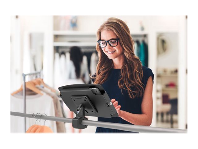 Compulocks VESA Rail Mount - Tube mount for tablet, secure enclosure