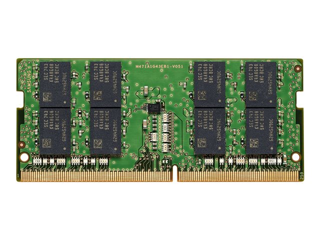 HP - DDR4 - module - 16 GB - SO-DIMM 260-pin - 3200 MHz / PC4-25600 - 1.2 V - unbuffered - non-ECC - for EliteBook 645 G9, 650 G9, 655 G9, 835 G8, 845 G8, 855 G8, ProBook 455 G9, 450 G9, 635 Aero G8, ProBook x360 435 G9, ZBook 15v G5 Mobile Workstation (non-ECC), Power G8 (non-ECC), ZBook Firefly 14 G8 (non-ECC), ZBook Fury 15 G7 (non-ECC), Fury 15 G8 (non-ECC), 17 G7 (non-ECC), 17 G8 (non-ECC)