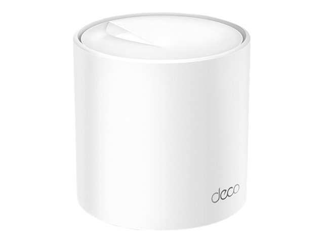 TP-Link Deco X60 V3.2 - Wireless router - mesh 2-port switch - 1GbE - Wi-Fi 6 - Dual Band
