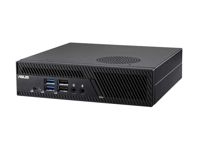 ASUS PB63 B3014MH - Mini PC Core i3 13100 / up to 4.5 GHz - RAM 8 GB - SSD 256 GB - UHD Graphics 730 - IEEE 802.11ax (Wi-Fi 6E), Bluetooth 5.2, Gigabit Ethernet - no OS - monitor: none - black