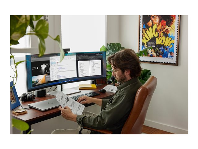 HP 710 - Mouse - rechargeable - 7 buttons - wireless - Bluetooth 5.3, 2.4 GHz - USB wireless receiver - black