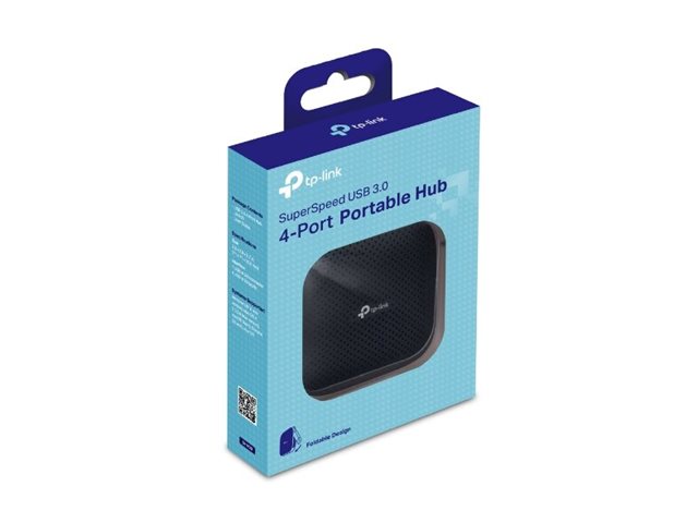 TP-Link UH400 - Hub - 4 x SuperSpeed USB 3.0 - desktop