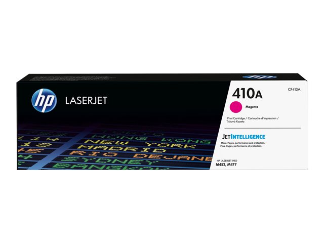 HP 410A - Magenta - original - LaserJet - toner cartridge (CF413A) - for Color LaserJet Pro M452, MFP M377, MFP M477