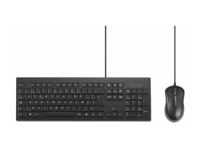 Kensington KM100 Wired Keyboard & Mouse Set 