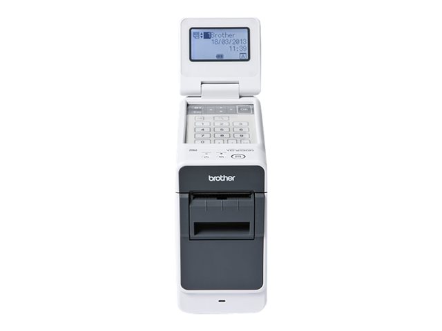 Brother TD-2130N - Label printer - direct thermal - Roll (6.3 cm) - 300 dpi - up to 152.4 mm/sec - USB 2.0, LAN, serial, USB host - cutter