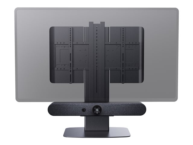 Fits display 37-60\" with VESA sizes up to 600 x 400 - designed to sit at end of table for huddle spaces or board rooms - avoids need for floor stand or wall mount - includes video bar shelf - mini PC can stow in column - cable management - SWL 25 kg