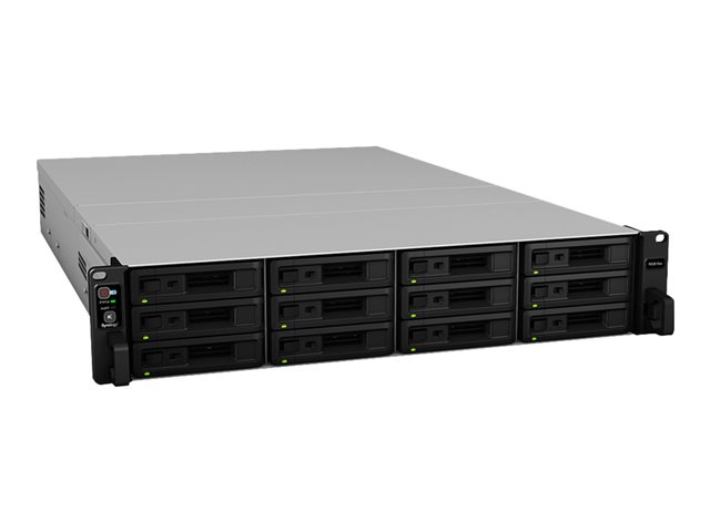 12-bay RackStation (up to 36-bay) Quad Core 2.4 GHz (turbo to 2.7 GHz) 8GB RAM (up to 64GB) 10GbE NIC support (optional)