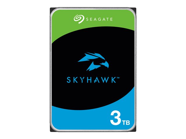 Seagate SkyHawk Surveillance HDD ST3000VX015 - Hard drive - 3 TB - internal - SATA 6Gb/s - buffer: 256 MB