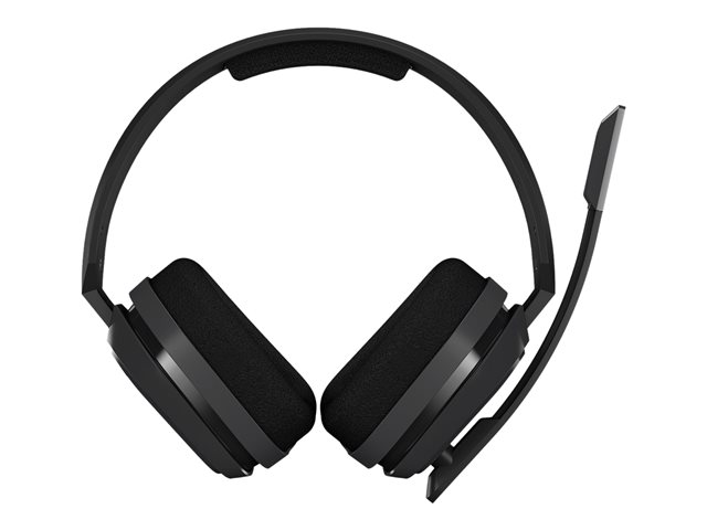 ASTRO A10 - Headset - full size - wired - 3.5 mm jack - grey, green - for Xbox One, Xbox One S, Xbox One X