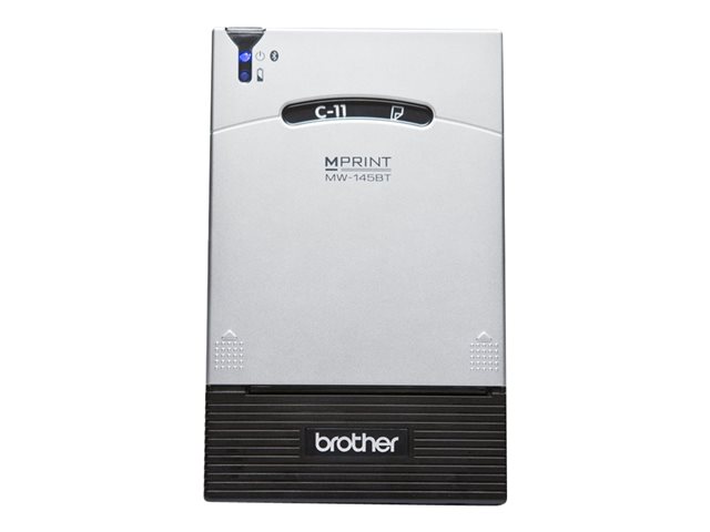 Brother m-PRINT MW-145BT - Printer - B/W - direct thermal - A7 - 300 dpi - up to 4 ppm - capacity: 50 sheets - USB, Bluetooth