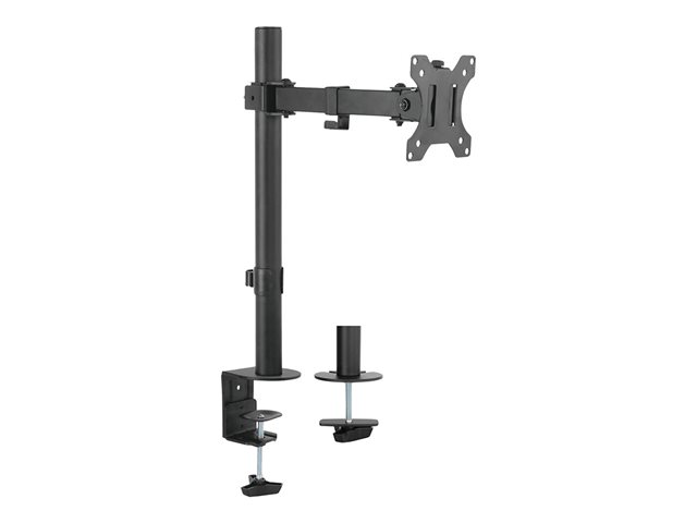 Neomounts FPMA-D540BLACK - Mounting kit (desk mount) - full-motion - for flat panel - black - screen size: 10\"-32\" - clamp mountable, grommet