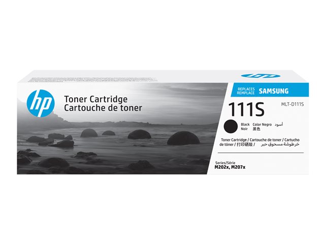 Samsung MLT-D111S - Black - original - toner cartridge (SU810A) - for Xpress SL-M2023, M2027, M2029, M2060, M2070, M2071, M2073, M2074, M2077, M2078, M2079