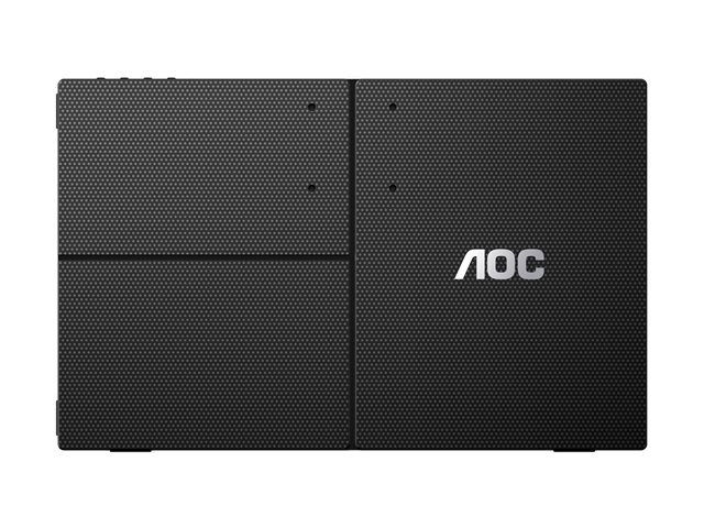AOC 16T3EA - LED monitor - 16\" (15.6\" viewable) - portable - 1920 x 1080 Full HD (1080p) @ 60 Hz - IPS - 250 cd/m² - 700:1 - 4 ms - USB-C - textured black