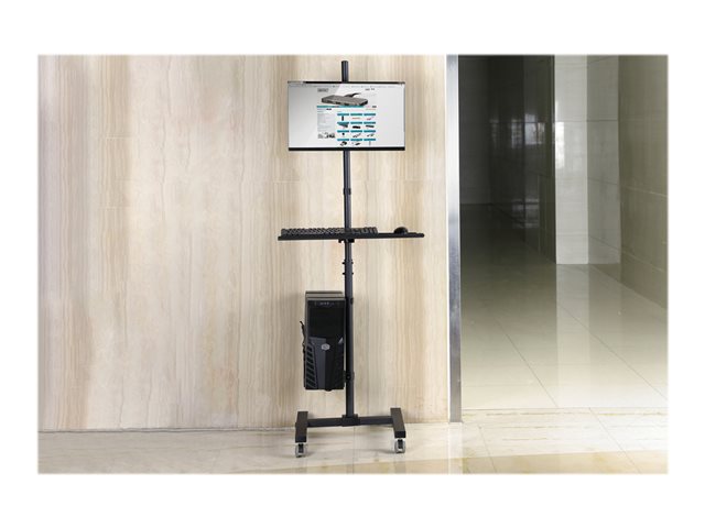 MOBILE WORKSTATION INDIVIDUAL HEIGHT ADJUSTMENT