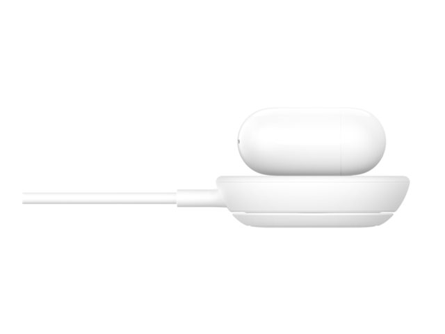 UltraCharge 25w Qi2 Pad with kickstand, White, Non PSU