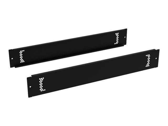 set of 2 blind plinths W1000-h100 mm Black