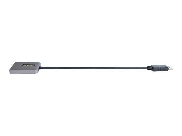StarTech.com DP to Dual HDMI MST HUB, Dual HDMI 4K 60Hz, DisplayPort Multi Monitor Adapter with 1ft (30cm) Cable, DP 1.4 Multi Stream Transport Hub, DSC | HBR3, DP to 2x HDMI Ports - DP to HDMI Splitter (MST14DP122HD) - Adapter - DisplayPort male to HDMI female - grey