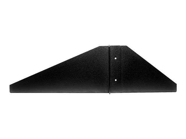 StarTech.com 2U Vented Server Rack Shelf, Center Mount 14in Deep Fixed Cantilever Tray, Rackmount Shelf for 19\" AV/Data/Network Equipment w/ Cage Nuts & Screws, 200lbs Weight Capacity - 2U Network Rack Shelf - Rack shelf - black - 2U - 19\"