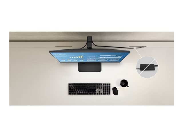LG 24BA450-B - LED monitor - 24\" (23.8\" viewable) - 1920 x 1080 Full HD (1080p) @ 100 Hz - IPS - 250 cd/m² - 1300:1 - 5 ms - HDMI, VGA, DisplayPort - speakers