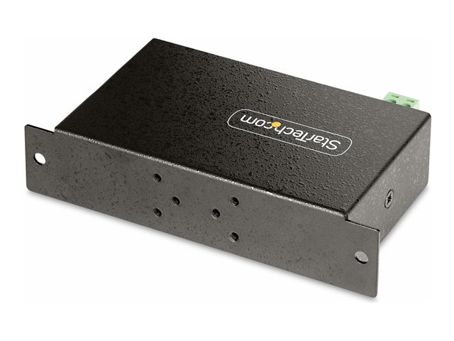 StarTech.com 4-Port Managed USB Hub with 4x USB-A, Heavy Duty with Metal Industrial Housing, ESD & Surge Protection, Wall/Desk/Din-Rail Mountable, USB 3.0/3.1/3.2 Gen 1 5Gbps - Hub - 3 x USB 3.2 Gen 2 + 1 x USB 3.2 Gen 1 - wall-mountable, desktop, DIN rail mountable - TAA Compliant