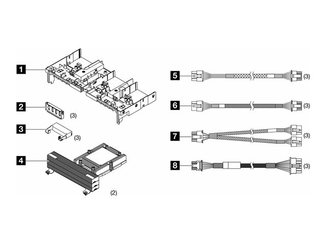 Lenovo - Rack air baffle kit