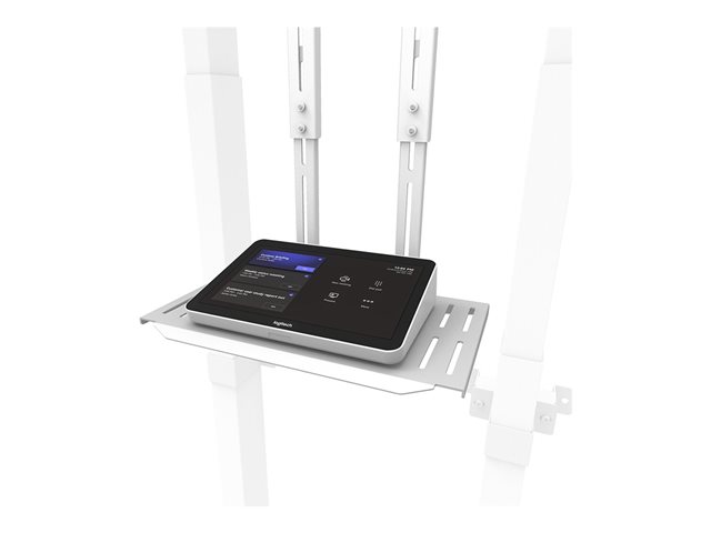 Neomounts AFL-875WH1 - Mounting kit (shelf, camera shelf, camera adapter shelf) - for camera / mediabox - steel - white - cart mountable - for Neomounts FL55-875WH1, WL55-875WH1