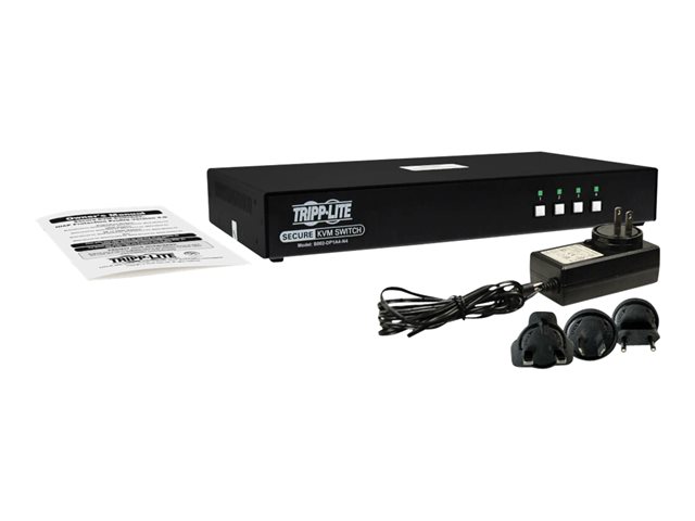 Secure KVM Switch 4-Port DisplayPort to