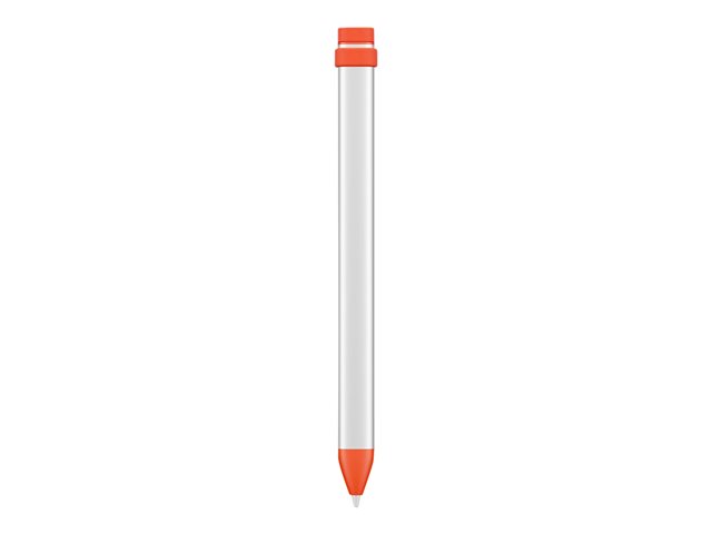 Logitech Crayon - Digital pen - wireless - intense sorbet - for Apple 10.2-inch iPad, 10.5-inch iPad Air (3rd generation), 10.9-inch iPad Air (4th generation, 5th generation), 11-inch iPad Pro, 12.9-inch iPad Pro (3th generation, 4th generation, 5th generation), 9.7-inch iPad (6th generation), iPad mini (6th generation), iPad mini 5 (5th generation)
