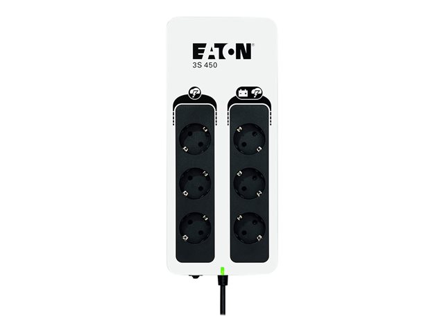 Eaton 3S 450 - UPS - AC 220-240 V - 270 Watt - 450 VA - 1-phase - output connectors: 6