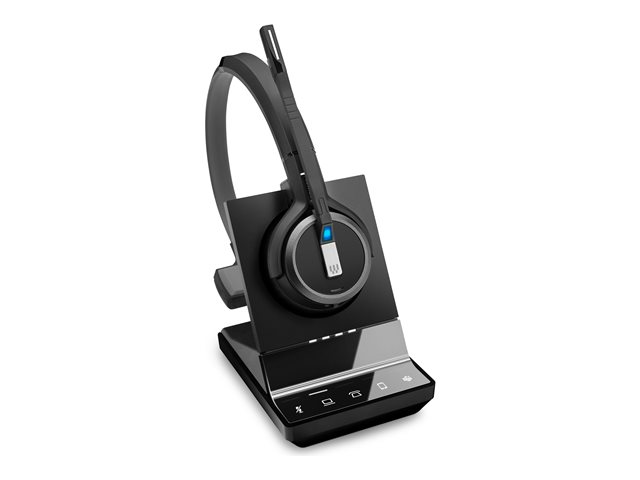 EPOS IMPACT SDW 5036T - Headset system - on-ear - DECT - wireless, wired - black - Certified for Microsoft Teams, Optimised for UC