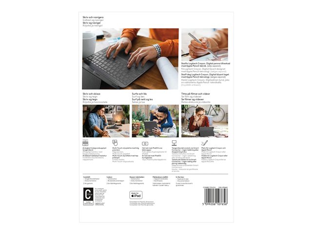 Combo Touch for iPad (10th gen) - OXFORD GREY - US - INTNL-973 QWERTY