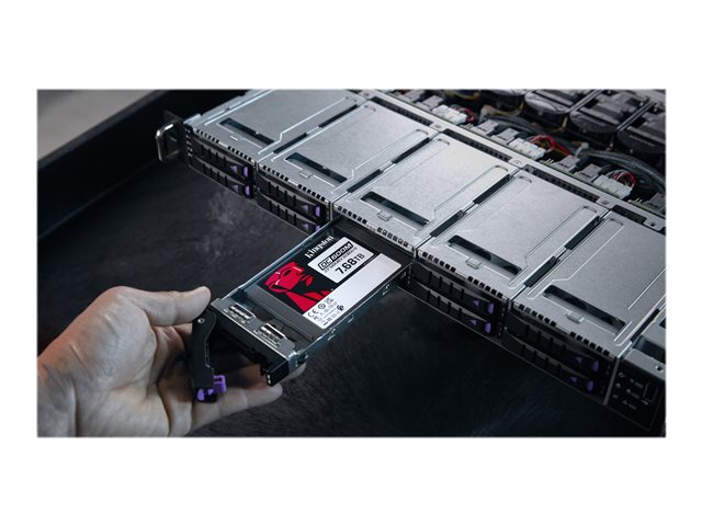 Kingston DC600M - SSD - Mixed Use - 7.68 TB - internal - 2.5\" - SATA 6Gb/s