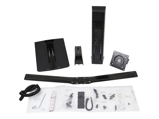 Ergotron WorkFit - Mounting kit (desk mount) - for LCD display / notebook - black - screen size: up to 24\"