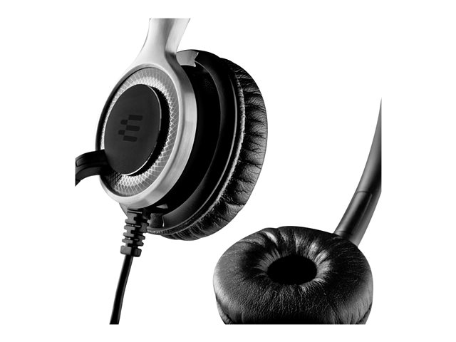 EPOS IMPACT SC 660 - Headset - on-ear - wired - Easy Disconnect - black with silver
