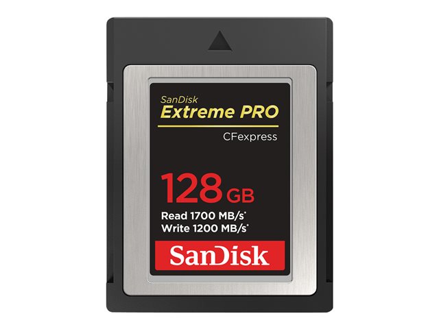 SanDisk Extreme Pro - Flash memory card - 128 GB - CFexpress