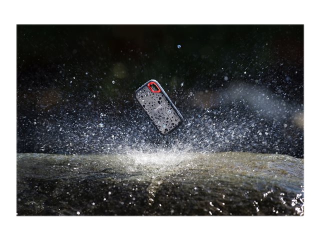 SanDisk Extreme Portable - SSD - encrypted - 500 GB - external (portable) - USB 3.2 Gen 2 - 256-bit AES