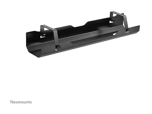 Neomounts ADS07-122BL Cable management tray - max 5 kg - screw-mounted - universal - black