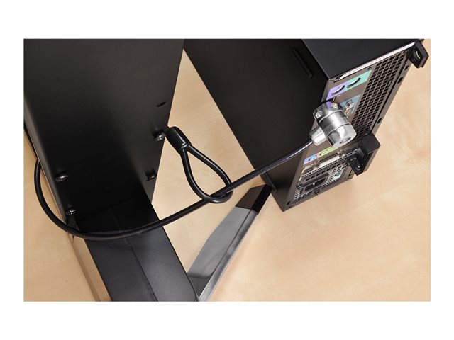 Ergotron CPU Lock Kit - Security cable lock - 9.5 cm - for P/N: SV42-8302-2