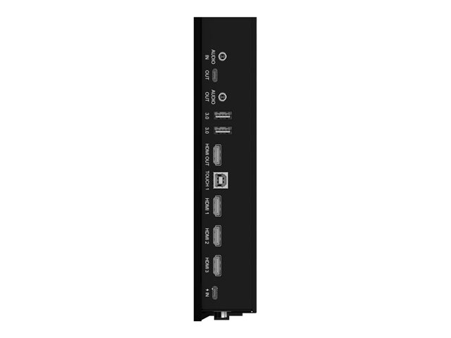 iiyama ProLite TE7514MIS-B1AG - 75\" Diagonal Class LED-backlit LCD display - interactive digital signage - with touchscreen - 4K UHD (2160p) 3840 x 2160 - matte black