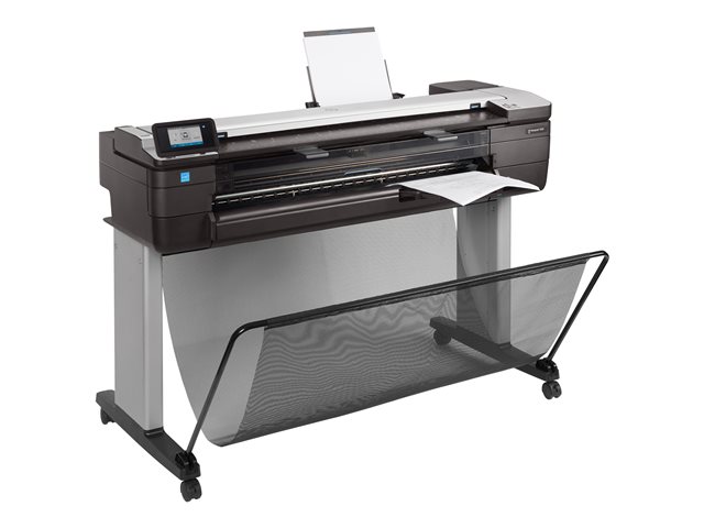 HP DesignJet T830 - 24\" multifunction printer - colour - ink-jet - 610 x 2770 mm (original) - Roll (61 cm) (media) - up to 0.43 min/page (printing) - 1 roll - Gigabit LAN, Wi-Fi(n), USB host