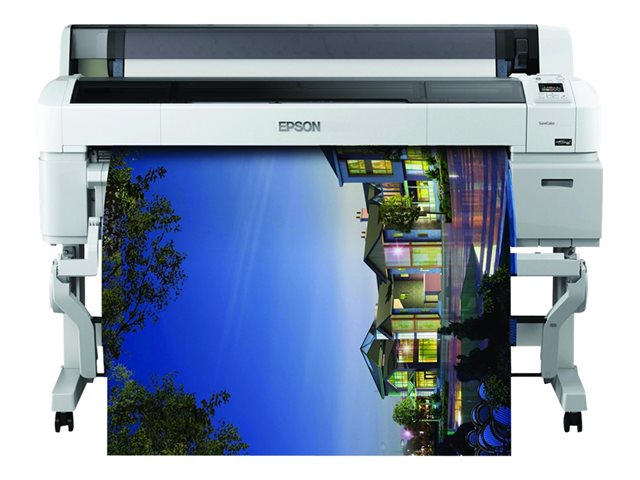 Epson SureColor SC-T7200-PS - 44\" large-format printer - colour - ink-jet - Roll (111.8 cm) - 2880 x 1440 dpi - up to 2.14 ppm (mono) / up to 2.14 ppm (colour) - USB, Gigabit LAN - cutter